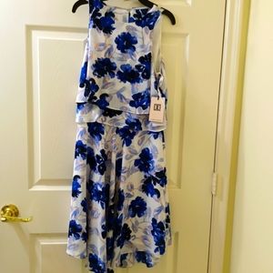 Brand new ivanka trump floral print dress. No tags. Never worn